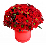 Композиция в коробке "Самой самой"